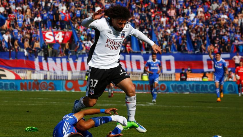 Maxi Falcón saca pecho por el invicto de Colo Colo ante la U: "Es el sexto Clásico que me toca jugar y vuelvo a ganar"