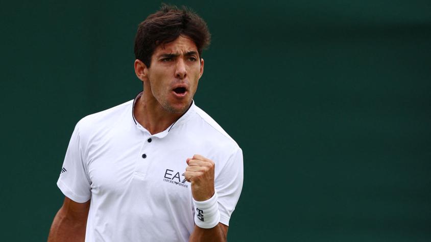 Cristian Garin tras pasar a la segunda semana de Wimbledon: “Estoy jugando muy bien y disfrutando”