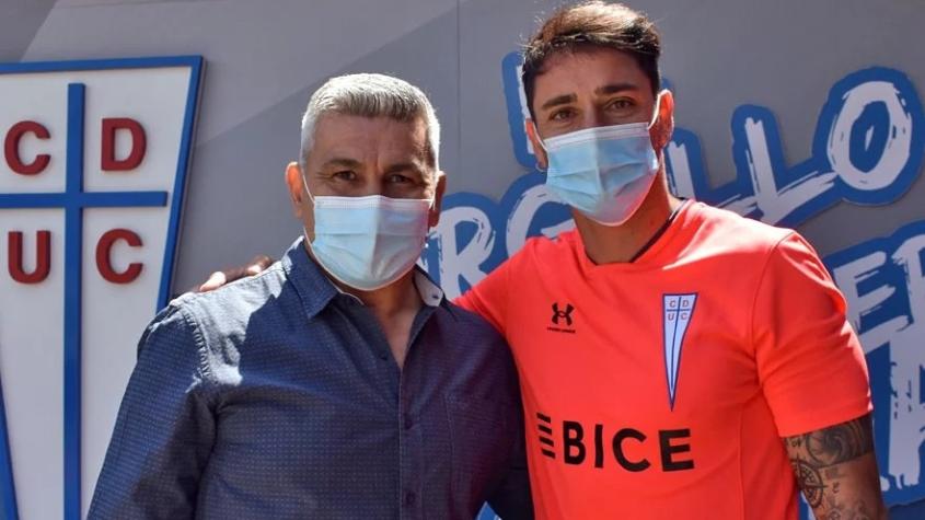 Los buenos deseos de Alberto Acosta para Zampedri: "Ojalá pueda ser el goleador histórico de la UC"