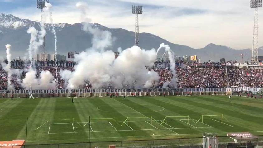 ¡Multitudinaria asistencia! Revisa cómo se vivió el arengazo en Colo Colo antes del Superclásico