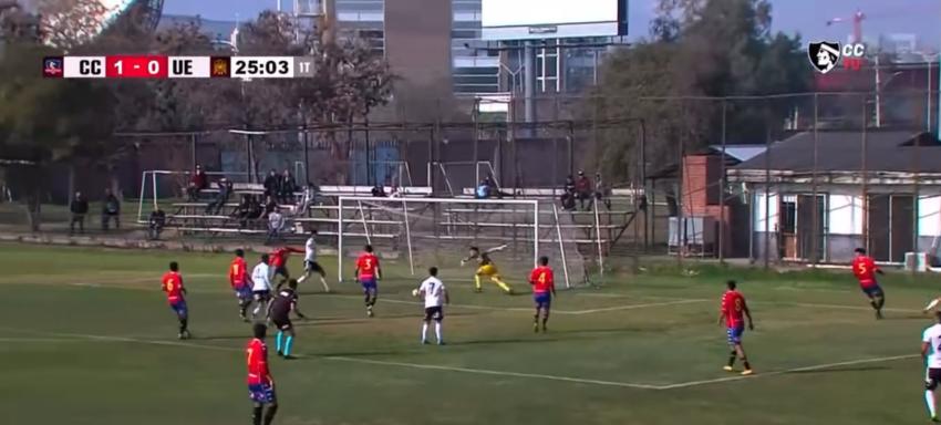 ¡A lo goleador! El boliviano Ervin Vaca anotó su primer gol oficial en Colo Colo