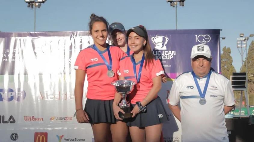 ¡Chile es mundial! Jóvenes promesas hicieron historia para clasificar a la Billie Jean King Jr