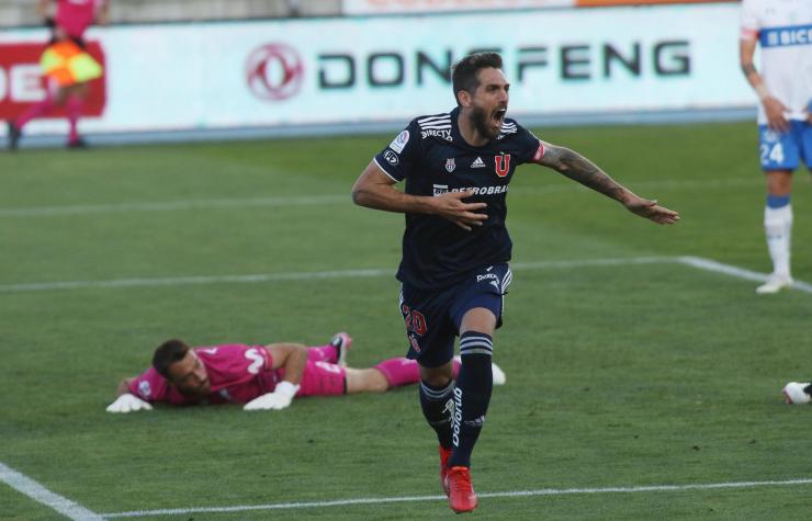 "Un goleador que se enamoró de estos colores": El cariñoso saludo de la U a Joaquín Larrivey en su cumpleaños