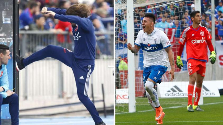 La patada de Beccacece y Nico Castillo como figura: el recordado último triunfo de la UC a la U en el Nacional