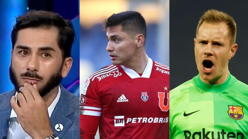 Johnny Herrera no le teme a las burlas y compara a Cristóbal Campos con Ter Stegen