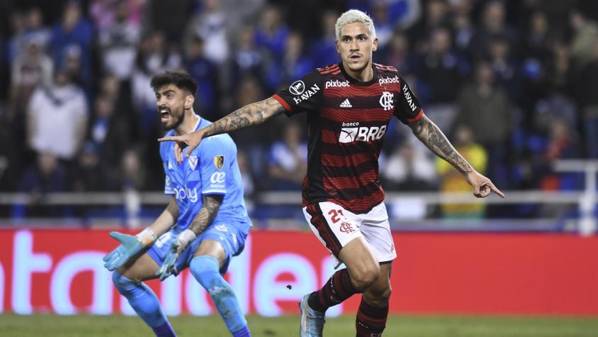 Lo festejan Vidal y Pulgar! Flamengo puso un pie en la final de Copa Libertadores tras golear a Vélez Sarsfield