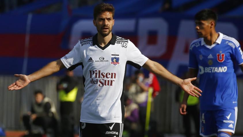 Hinchas de Vélez se burlan de Agustín Bouzat en Colo Colo: "No encara ni a la que le gusta"