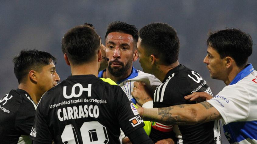 VIDEO | Así fue la fuerte discusión entre Mauricio Isla y Diego Carrasco en el empate de la UC