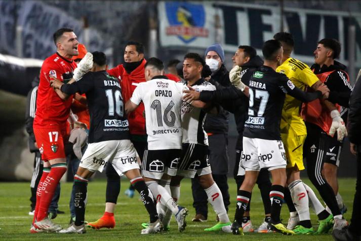 Final caliente en el Monumental: el fuerte 'encontrón' entre Sappa y Suazo tras el agónico triunfo de Colo Colo
