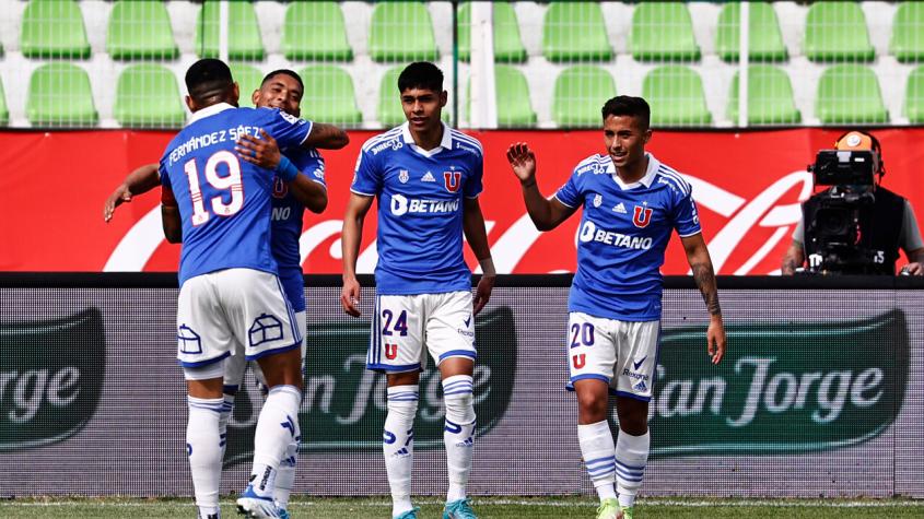 ¿Fue bien anulado? La polémica jugada que reclamó la U ante Palestino en La Cisterna
