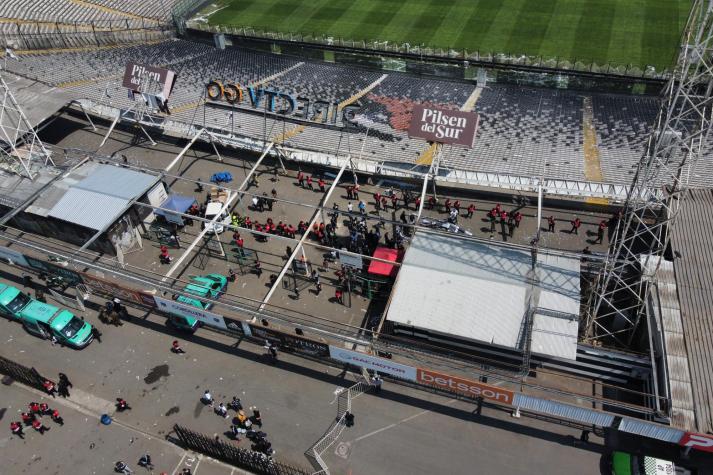 ¿Se juega el clásico? Así quedó el estadio Monumental tras colapso del techo en el "Arengazo"