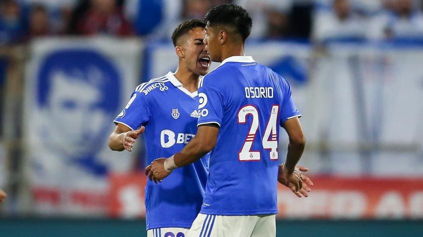 Osorio y Assadi a la cabeza: Los jóvenes que aprovecharon la estadía de Diego López en la U