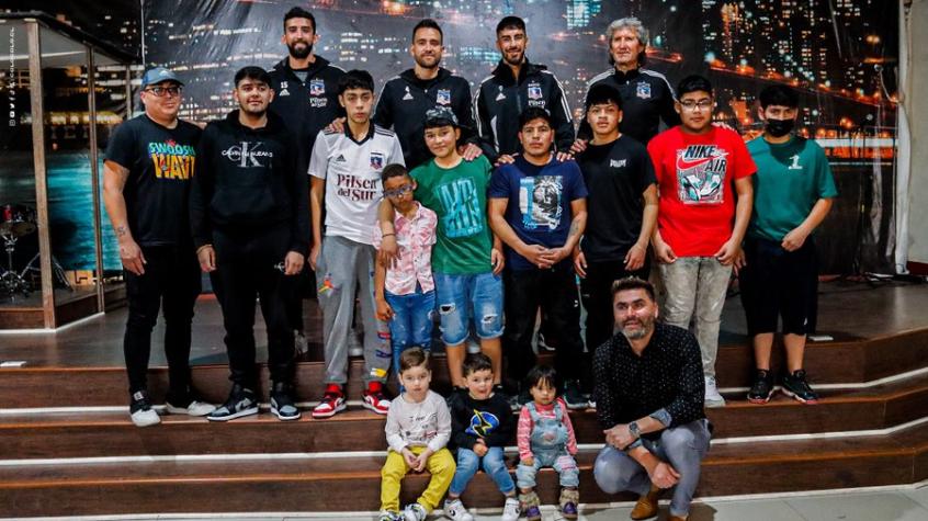 ¡Los esperan en el Monumental! Colo Colo invitó a niños de La Legua para asistir a decisivo duelo ante la UC