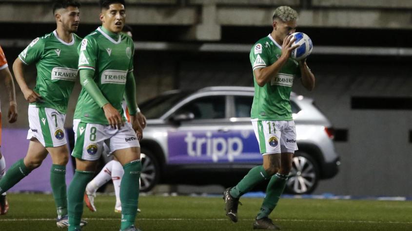 Audax Italiano reaccionó al final del partido y consiguió un agónico empate ante Cobresal