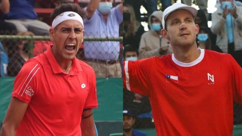 ¡Chile se pone arriba en la serie! Alejandro Tabilo y Nicolás Jarry ganaron el dobles ante Perú