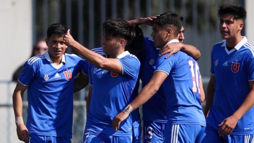 ¡Una buena para los azules! La U le ganó a Colo Colo en el Superclásico del Torneo de Proyección