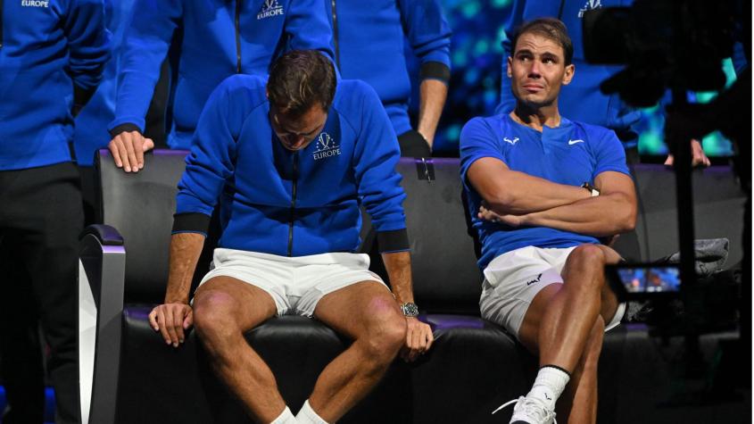 VIDEO | Nadal no aguantó el llanto: así se vivió la emocionante despedida de Roger Federer en la Laver Cup