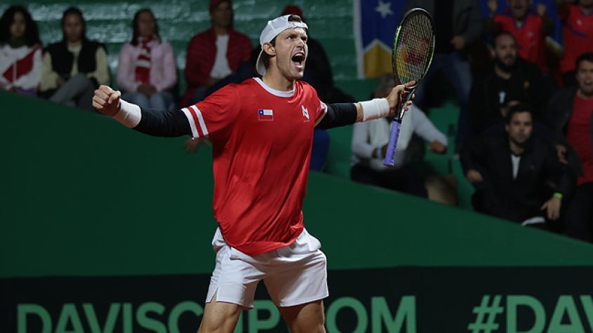 "Una piscola más por el equipo": Nicolás Jarry pidió celebrar con todo el triunfo de Chile en Copa Davis