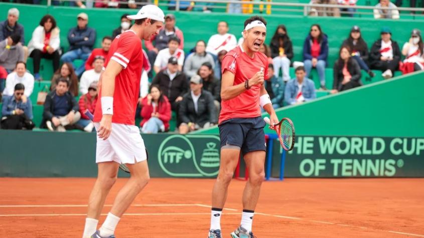 Nicolás Jarry y Alejandro Tabilo