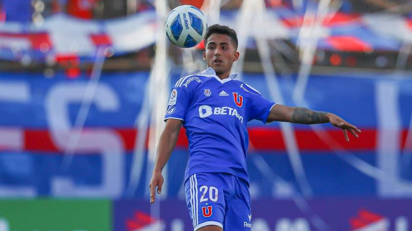 Alarma en la U: Lucas Assadi llega entre algodones al duelo ante Unión Española tras sufrir un esguince de muñeca