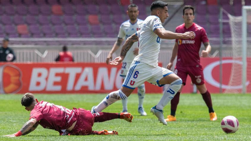 Yonathan Andía y el triunfo ante La Serena: "Todavía no estamos salvados, hay que seguir trabajando para dejar a la U en Primera"