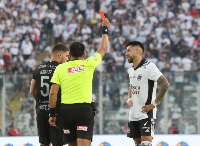 Una expulsión que duele doble: Lucero será la gran baja de Colo Colo y pierde una oportunidad para ser goleador