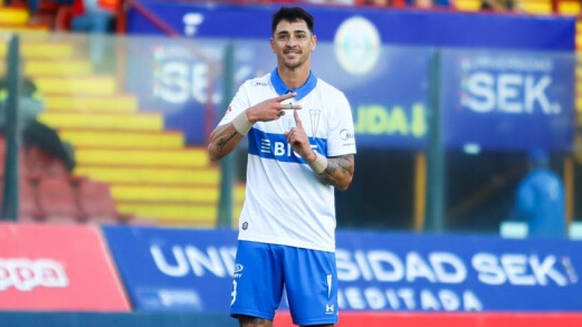 ¡Se hizo histórico! Fernando Zampedri se metió en el Top 10 de máximos goleadores de la UC
