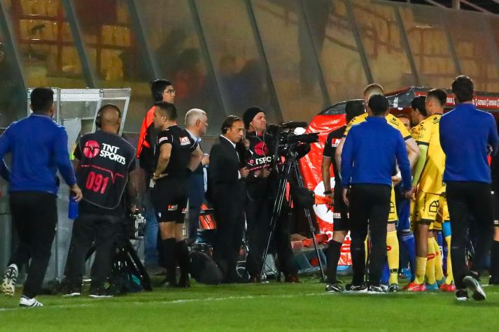 La polémica explicación de Piero Maza en gol anulado a la U que enojó en los hinchas: "La vi acá y la fui a ver al VAR"