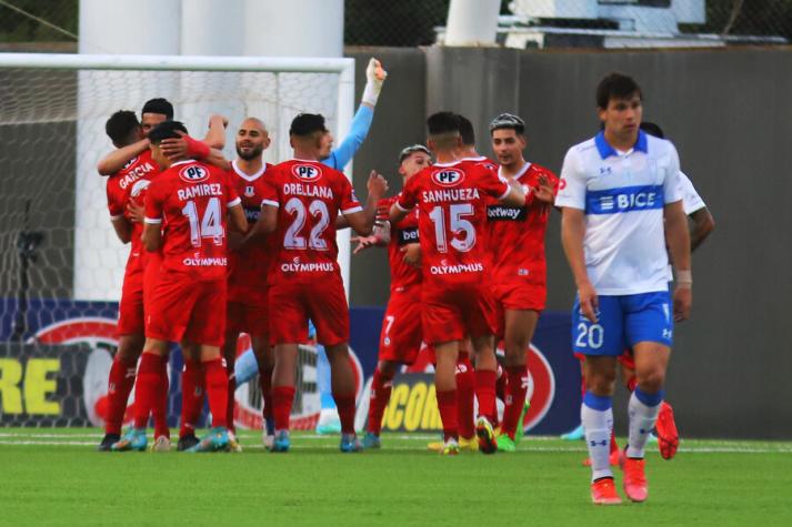 La UC fue goleada por Unión La Calera y se despide de la lucha por clasificar a la Copa Libertadores 2023
