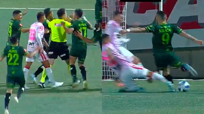 Otra polémica en la B: los dos increíbles penales no cobrados por Ángelo Hermosilla a Magallanes en el empate ante Copiapó