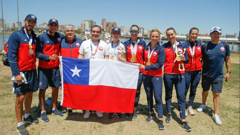 Team Chile en los Suramericanos 