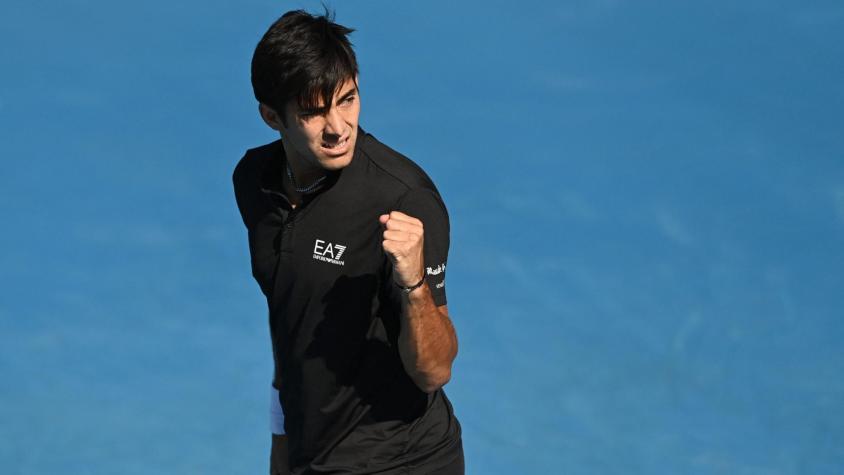 ¡Vuelve a sonreír! Cristian Garin debuta con trabajado triunfo en el ATP 250 de Estocolmo
