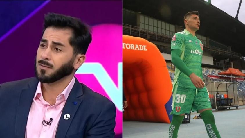 Johnny Herrera criticó al portero de la U: "Cristóbal Campos tuvo un partido para el olvido"