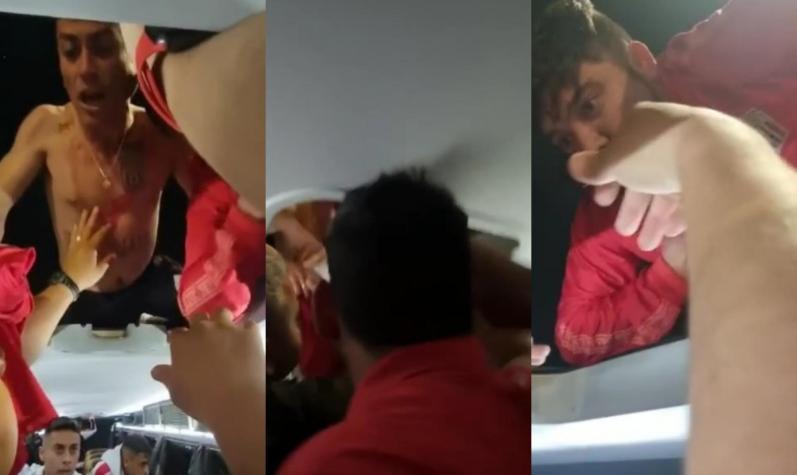 "Profe se la pedí de buena manera": así se vivió desde adentro la agresión al plantel de Curicó Unido
