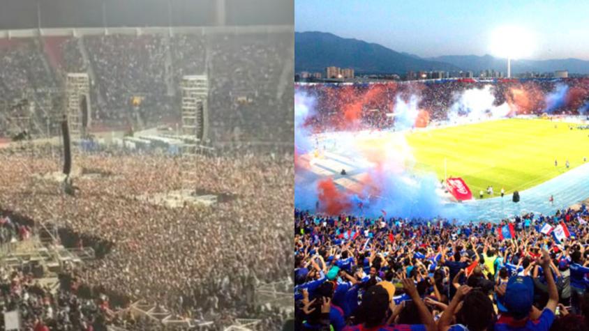 La U se queda sin el Nacional: los conciertos en el recinto dejaron en pésimo estado la cancha
