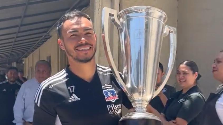 Gabriel Suazo sacó aplausos en la visita al Centro Penitenciario femenino: "Colo Colo tuvo una segunda oportunidad y ustedes también pueden tenerla"