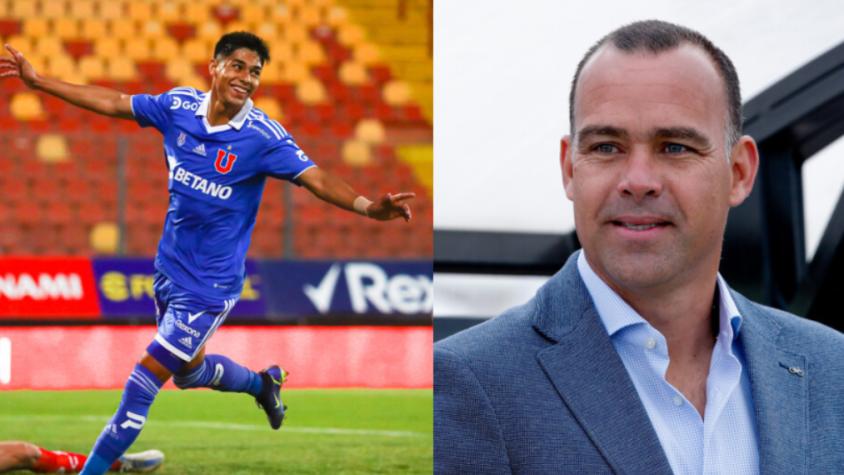 Rafael Dudamel se rindió ante el nivel de Darío Osorio en la U: "Desde el primer día, me di cuenta que era distinto"