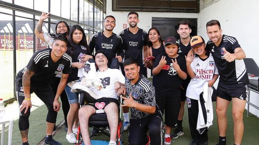 VIDEO| Plantel de Colo Colo se suma a la Teletón invitando a pacientes al Estadio Monumental