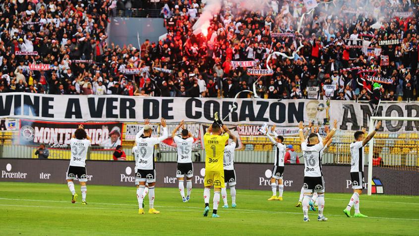 "Son de la B": Fanáticos de Colo Colo se burlaron de los hinchas de River Plate en Viña del Mar