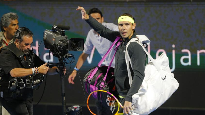 ¡Bochorno mundial! Partido de Rafael Nadal en Chile terminó con graves problemas por culpa de los fanáticos