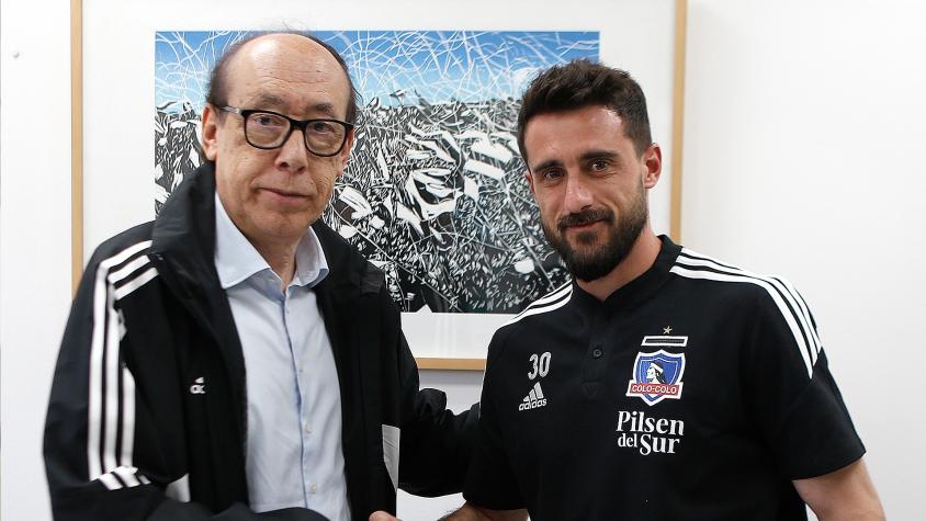 Fernando de Paul fue presentado como el primer refuerzo de Colo Colo y no quiso ni nombrar a la U