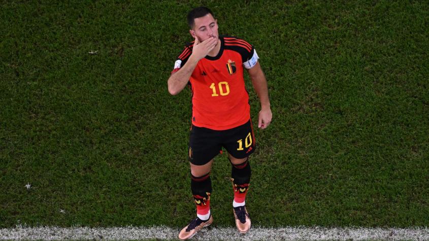 Eden Hazard anunció su retiro de la Selección de Bélgica tras el fracaso en el Mundial Catar 2022