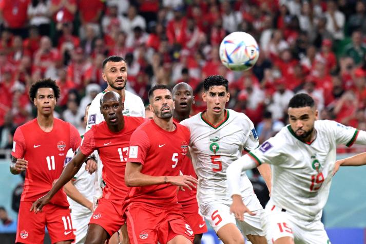 Canadá vs Marruecos (AFP)