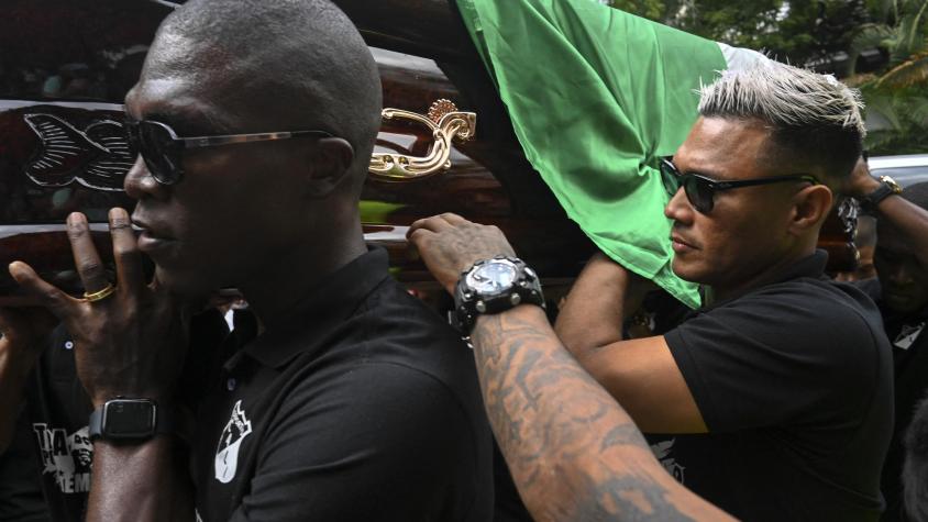 La desgarradora despedida de la novia de Andrés Balanta tras su muerte: "Le hablé, le lloré y lo despedí..."