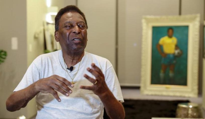 ¡Hija de Pelé comparte foto del astro brasileño hospitalizado tras su complicado estado de salud!