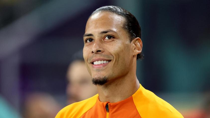 ¿Argentina es el primer rival fuerte? Van Dijk se mofó de pregunta en conferencia de prensa