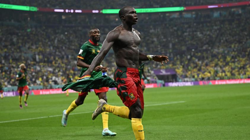 ¡Historia pura! Camerún derrotó a Brasil por la fase de grupos del Mundial Catar 2022