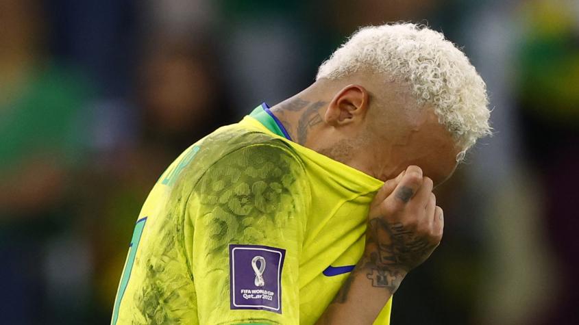 Neymar destrozado tras la eliminación: "Está claro que no estaré para el próximo Mundial"
