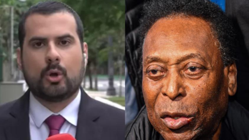 "Fue diagnosticado con...": Periodista confundió la enfermedad de Pelé y fue furor en las redes sociales