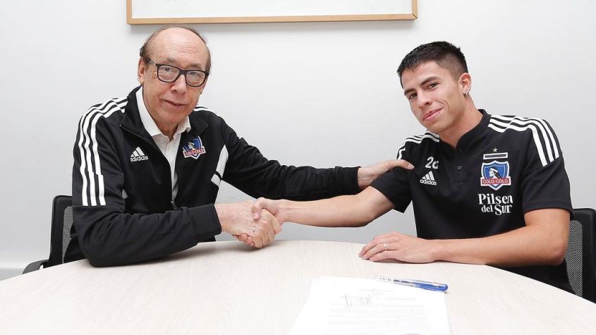 El tercero es oficial: Matías Moya es presentado como nuevo jugador de Colo Colo